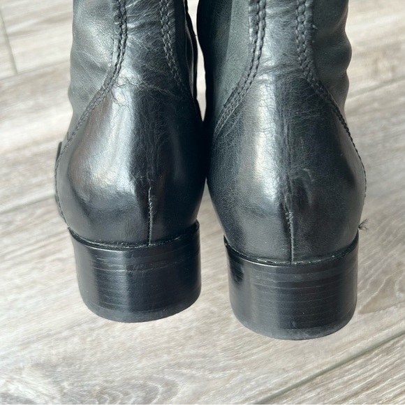 COPY - Cole Haan Nike Air Granny  Goth Equestrian Leather Riding Boots - Picture 11 of 16